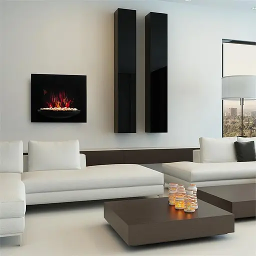 Електричний камін настінний Klarstein fire bowl 1800 Вт (10031557) - фото 4