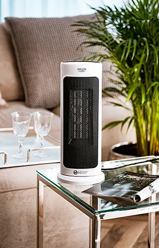 Керамічний тепловентилятор з LED-дисплеєм та пультом керування Adler AD 7738 - фото 10