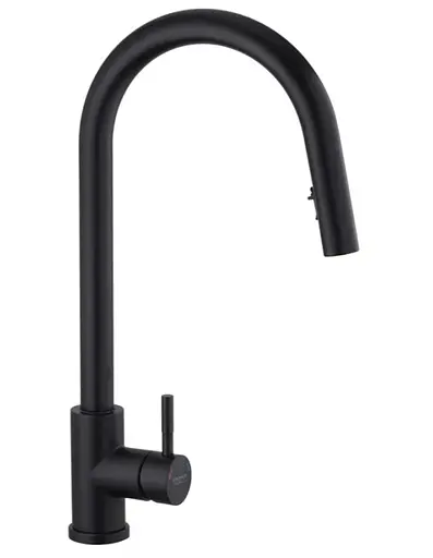 Змішувач для кухні з висувним виливом Kroner KRP Edelstahl Klassisch - SCH03915 (CV032282) - фото 1