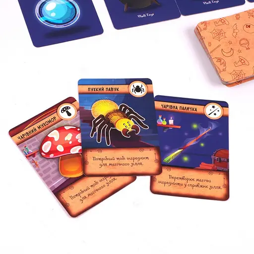 Дитяча карткова гра "Гримуар Алхіміка" VT8077-08, 100 ігрових карток - фото 4