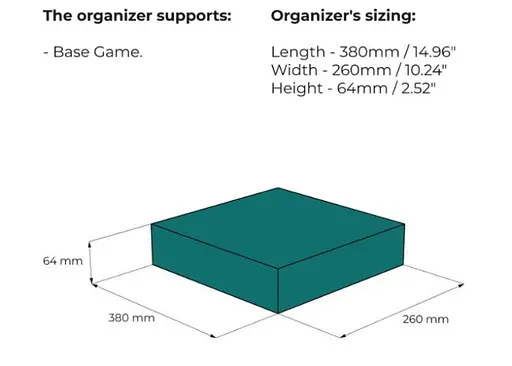 Органайзер Tower Rex Чорний ангел Black Angel (1249) - фото 2
