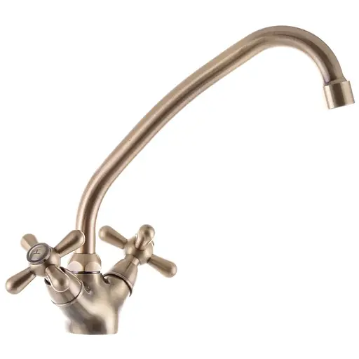 Змішувач для кухні Haiba Dominox 271 бронзовий HB0075 Бронза - фото 1