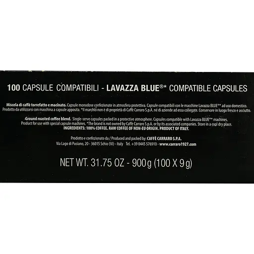 Кава в капсулах Carraro Lavazza Blue Primo Mattino, 100 капсул - фото 4