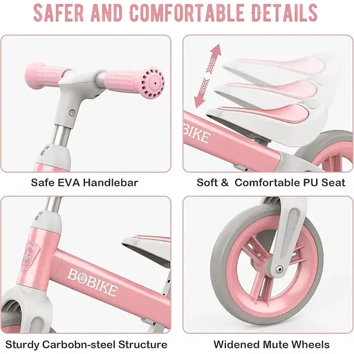 Балансовий велосипед MHCYLION від 1.5-4 років до 25 кг - фото 3