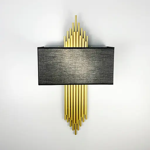 Люстра с плафонами с черно-белым узором Line F Арт. WAКоличество лампКоличество ламп3 BK - фото 2