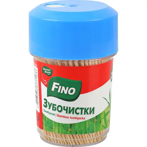 Зубочистки бамбуковые Fino, 250 шт.