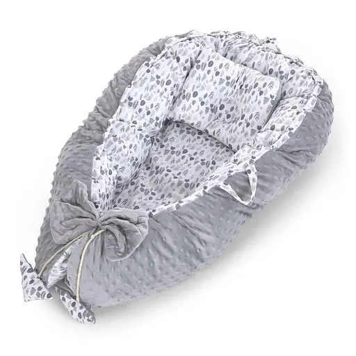 Кокон-килимок для немовляти з іграшками ME 1197 Gray - фото 2