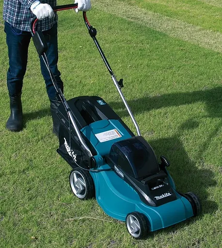 Газонокосарка Makita DLM380Z LXT акумуляторна 18В+18В - фото 2