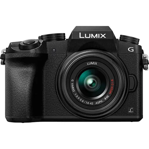 Бездзеркальний фотоапарат Panasonic Lumix DC-G7 Kit 14-42mm f/3.5-5.6 Black (DMC-G7KEE-K) [121457] - фото 3