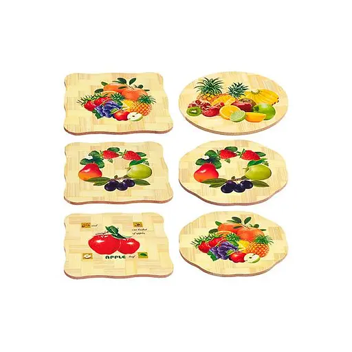 Підставка бамбукова під гаряче 14 см X3-151 2 шт. в уп.