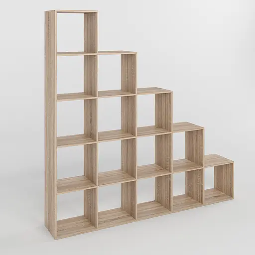 Стеллаж М-ЗОН Джеко 1776 Сонома (MZN-031008) - фото 3