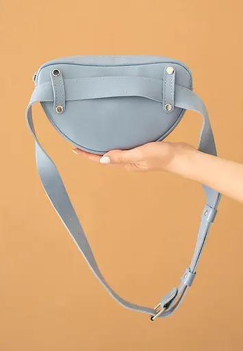 Поясна сумка Ada блакитна - фото 4