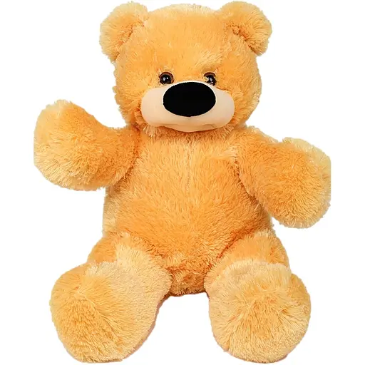 М'яка іграшка ведмідь Alina Бублик 77 см жовта