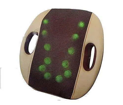 Массажная подушка Maxtop 3D Back для спины и шеи (12 роликов и подогрев) - фото 2