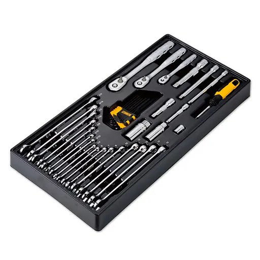 Набор головок, бит, шестигранных ключей DeWALT 1/4", 3/8", 1/2" 341 предметов (DWMT45341-1) - фото 3