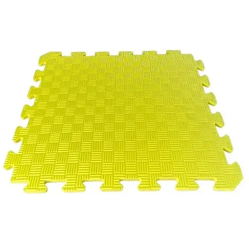 Мат-пазл (ласточкин хвост) Sanstore EVA 50 x 50 x 1 cм желтый 2172758278 - фото 1