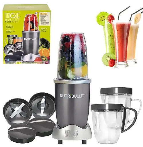 Универсальный фитнес-блендер NutriBullet 600 Вт - фото 2
