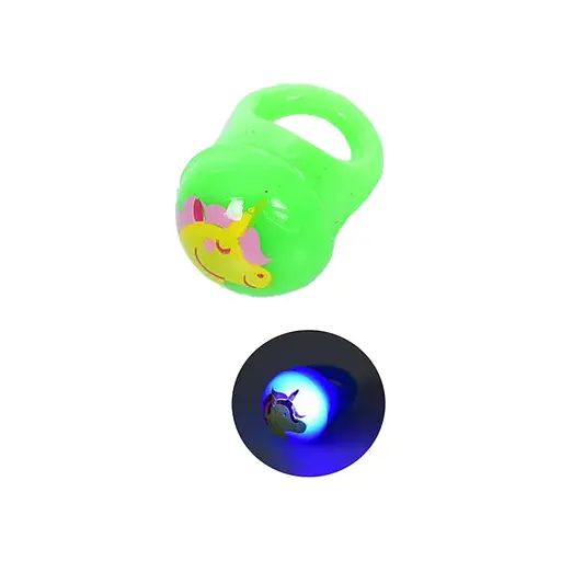 Каблучка Єдиноріг 4.5 см, світло, на батарейках (В асортименті)