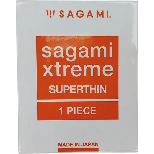 Презервативи Sagami Xtreme Superthin ультратонкі 1 шт. (4974234811281) - фото 1