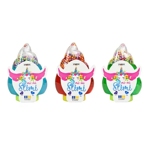 Набір для творчості Mi-mi Slimi Ріжок, 0.100 кг, Strateg (В асортименті) - фото 2