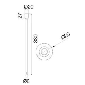 Системи SM 8878 Cube pipe A300 Black - фото 2