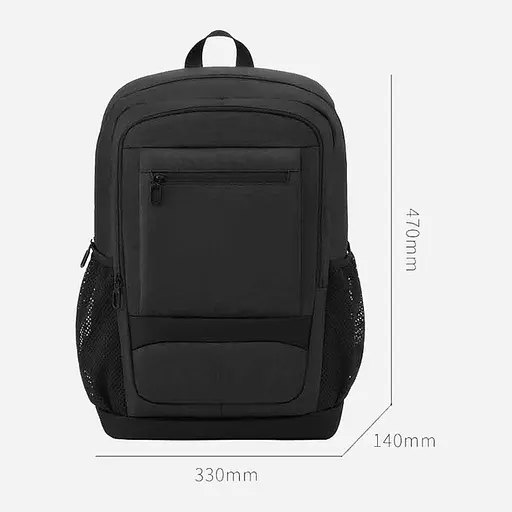 Рюкзак RunMi 90 Points Large Capacity Business Travel Backpack 23L (6941413217897) черный - фото 6