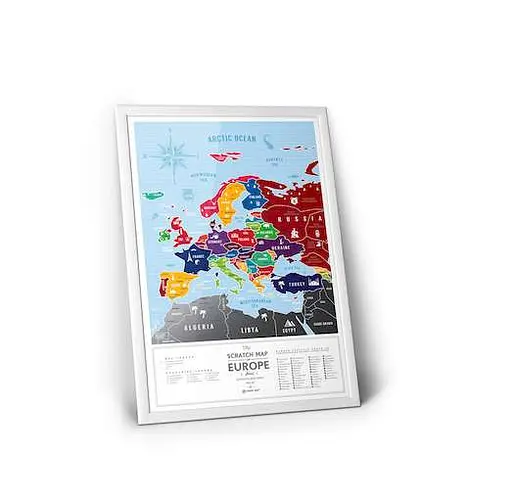 Скретч карта мира 1DEA.me Travel Map Silver Europe (13009) - фото 6