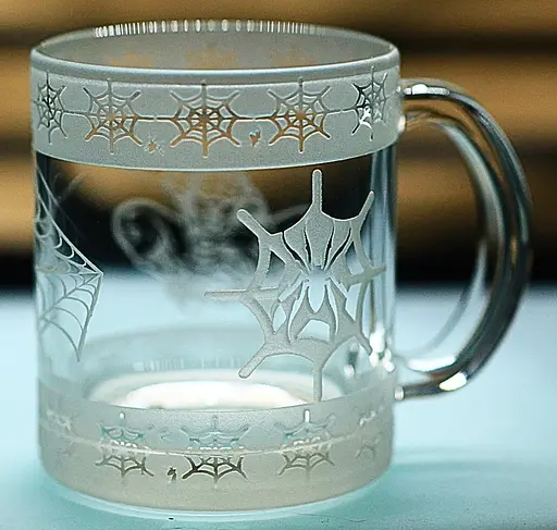 Подарункова чашка дитяча   для чаю води 320 мл з гравіюванням людина павук - фото 5