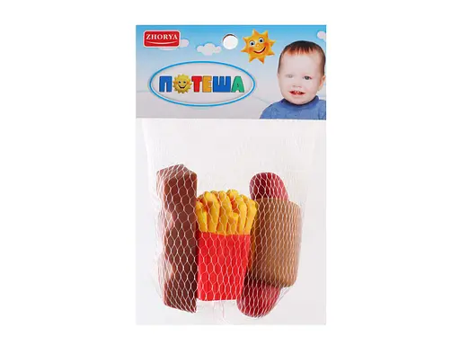 Пищалка Потиша, вкусняшки, в сетке, 18x7x13 см, ZYK-073H-33