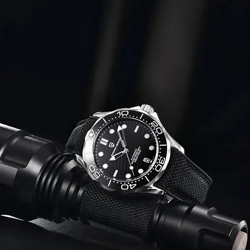 Наручний годинник чоловічий PD-1685 Silver-Black Pagani Design acs0031135 - фото 4