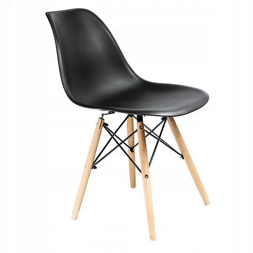 Кресло Jumi Plastic Chair Black