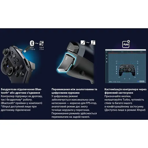 Геймпад Wireless HORIPAD for Steam (HPC-055E) - фото 17