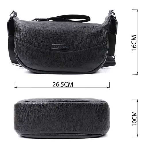 Кожаная женская сумка Vintage 26.5х16х10 см sum0026567 - фото 3