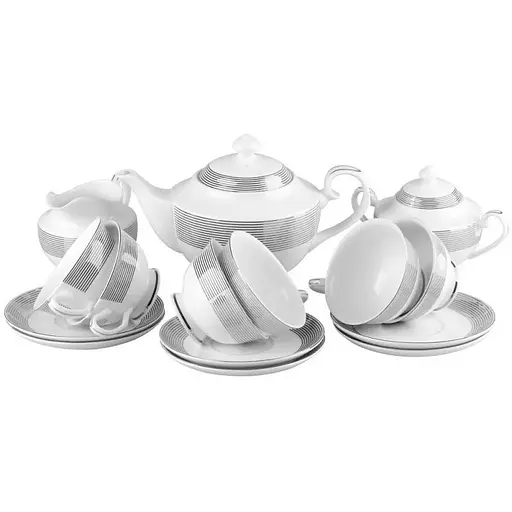 Чайний сервіз на 6 персон 15 предметів, Віолетта NP119SETTEA