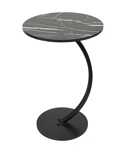Приставний столик Fabrika BRIK Marble Black 