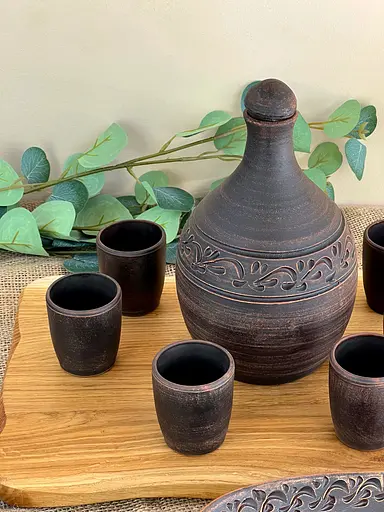 Столовий сервіз подарунковий керамічного (глиняного) посуду Декор - фото 3