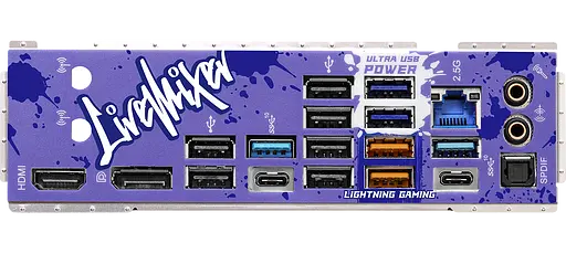 Mатеринська плата AsRock Z790 LiveMixer (Z790 LIVEMIXER) - фото 3