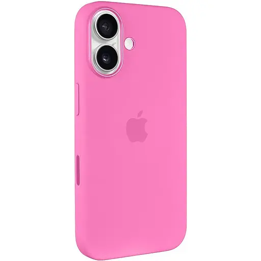 Чохол Epik Silicone case AAA with Magsafe and Animation button для Apple iPhone 16, 6.1 Peony