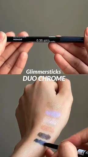 Дуохромний олівець для очей Avon Синя темрява/Midnight 0.35g (49469281) - фото 2