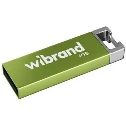 Флеш накопитель USB 4Gb Wibrand Chameleon,Light зеленый USB 2.0 (WI2.0/CH4U6LG) - фото 1