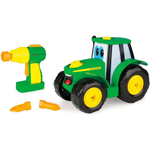 Конструктор John Deere Kids Собери трактор с шуруповертом (46655)