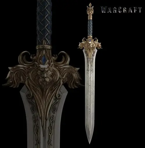 Меч Короля Ллейна World of Warcraft Alliance 30 см - фото 5