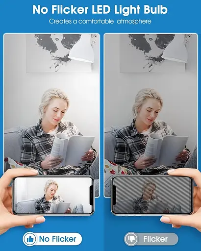 Еквівалентна штикова лампочка EvaStary потужністю 100 Вт, 4 шт. 13 Вт B22 Світлодіодні лампи BC GLS Frosted Light, 6000K Daylight - фото 4