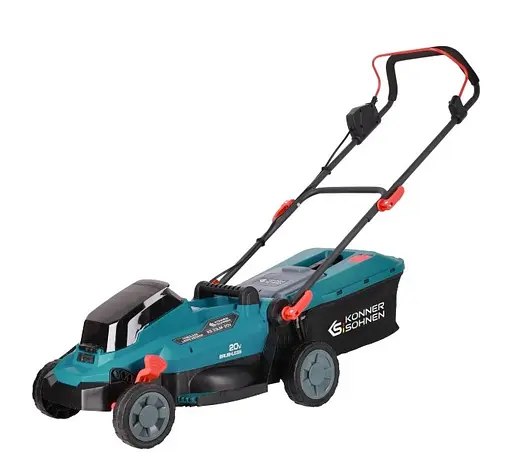 Газонокосарка акумуляторна Konner & Sohnen з АКБ та ЗП KS 33LM-20V set - фото 1