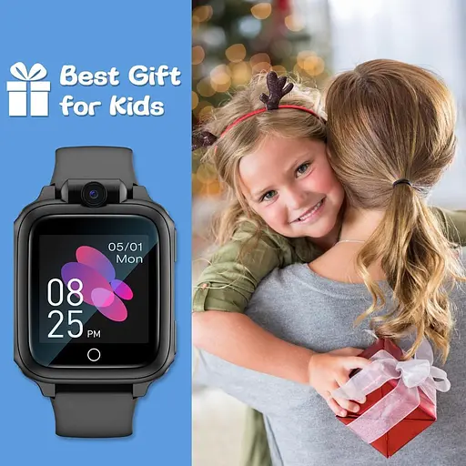 Розумний годинник Awatty Kids для хлопчиків і дівчаток, Модний розумний годинник для хлопчиків для дітей 5-12 років - фото 7