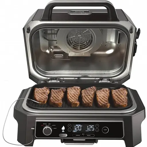 Електричний гриль-барбекю та коптильня Ninja Woodfire Pro XL (OG850EU) - фото 6