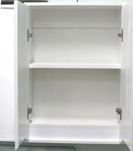 Шафа Пік Альба для ванної розкривна навісна 50 см Білий 30412 - фото 2