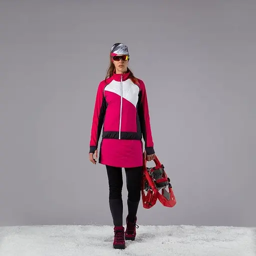 Куртка CMP Women's Hybrid Jacket with Removable Sleeves Fucsia S (1097-30A2276-B870 38) - фото 7