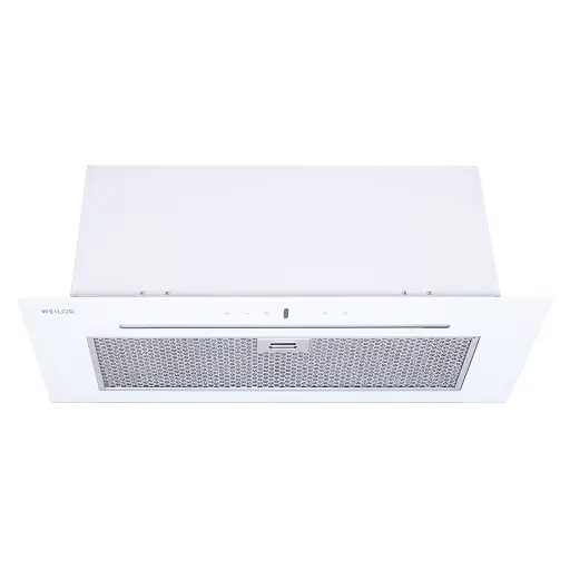 Вытяжка полновстраиваемая WEILOR PBSR 72651 GLASS WH 1300 LED Strip