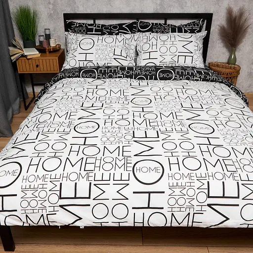 Комплект постільної білизни Moon&Star Бязь Gold Люкс Graphic Mood King Size 220x240 наволочки 4х50х70 - фото 2